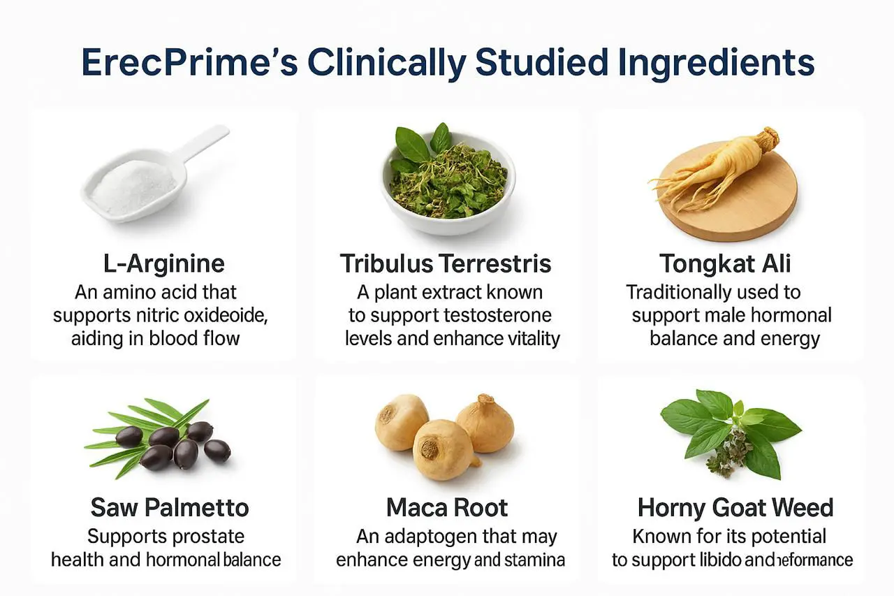 Erecprime-Ingredients